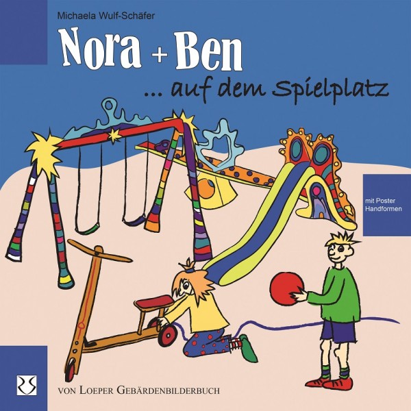 Wulf-Schäfer: Nora und Ben auf dem Spielplatz