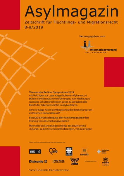 Asylmagazin 8-9/2019