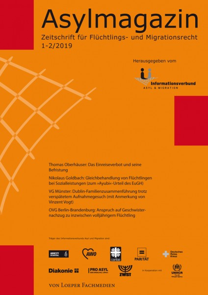 Jahresabonnement Asylmagazin